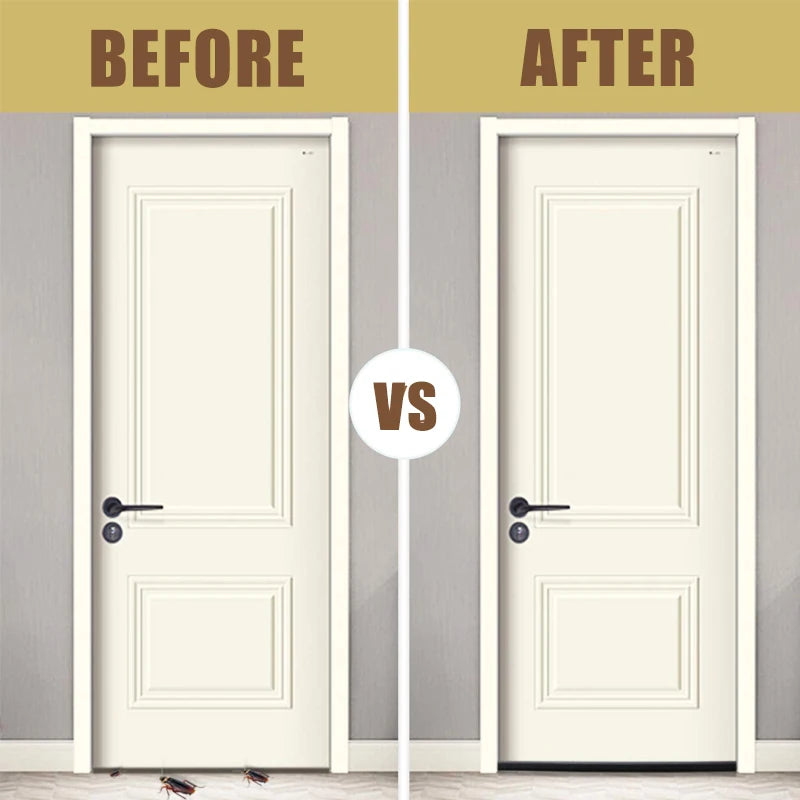 93cm Flexible Door Bottom Sealing Strip Stopper SoundProof Gasket  Weatherstrip Window Draft Guard Wind Dust Blocker Protector