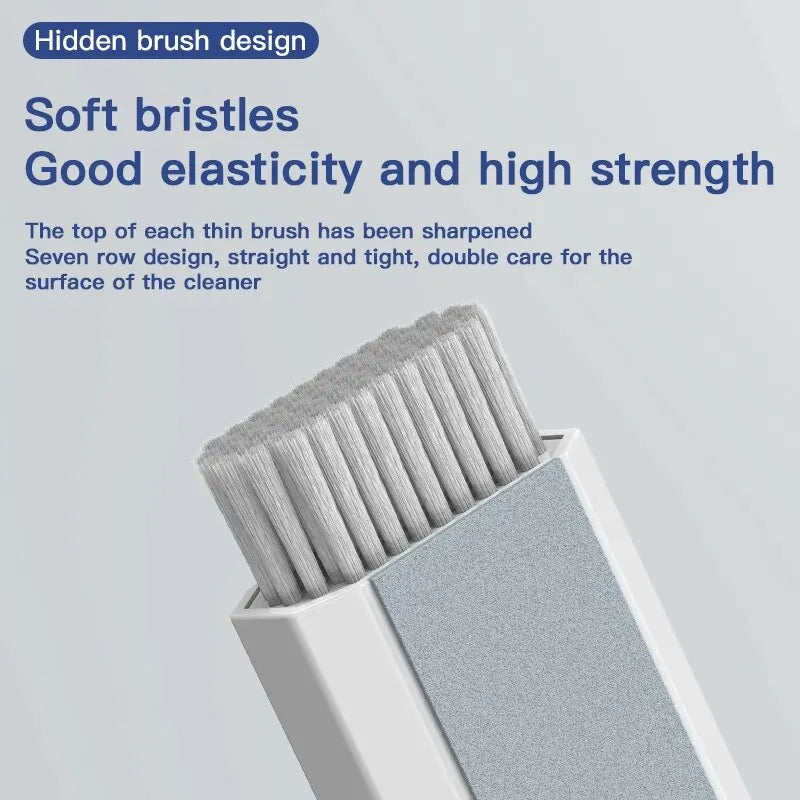 8-IN-1-Reinigungsset, Tastaturreiniger für AirPods, iPhone-Reinigungswerkzeuge, Tastenkappen-Abzieher-Set, Bildschirmbürste, Kopfhörer-Reinigungsstift