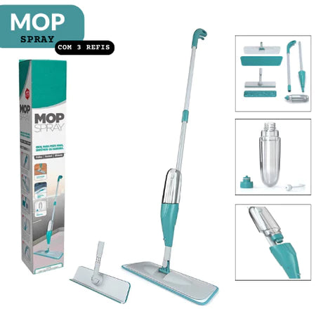 Esfregão Spray de Microfibra Mopi SprayClean™