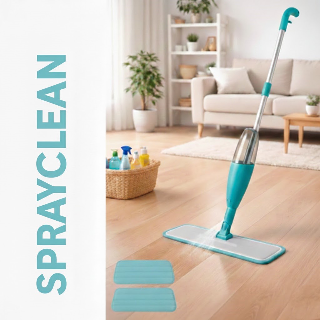 Esfregão Spray de Microfibra Mopi SprayClean™